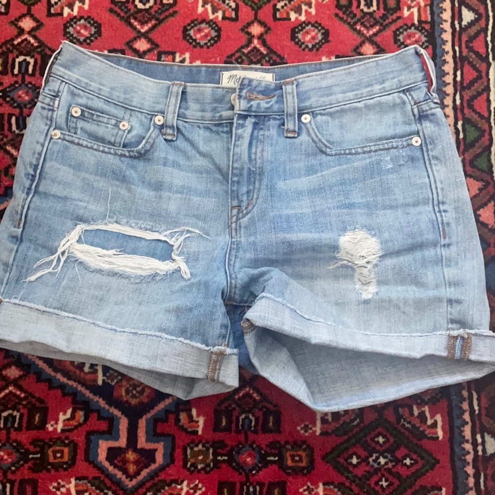 Madewell jean shorts